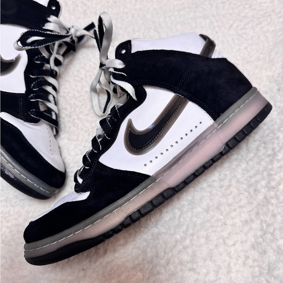 Nike Dunk High Slam Jam White/Black - M8 - Picture 2 of 6